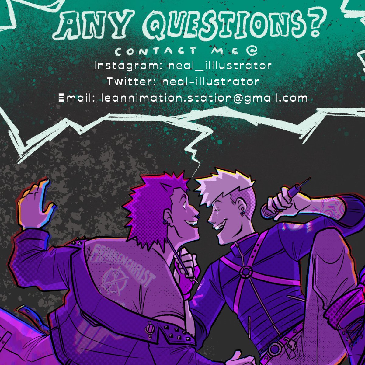 IllustratorNeal's tweet photo. The #krbk Punk preorders are now up on my Etsy shop! (Link in bio) #PunkKrbk22 https://t.co/onL7RBXYxS