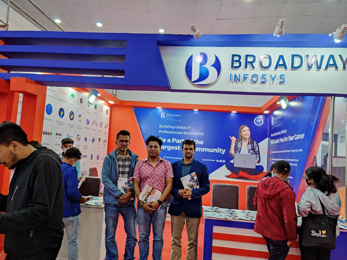 broadwayinfosys's tweet photo. #CANInfoTech2022
Broadway Infosys is delighted to have been a part of CAN InfoTech 2022 as a silver sponsor.
Thank you to members of CAN for providing everyone with the wonderful opportunity to gain and share knowledge!
#StaySafe
#BroadwayInfosys
#CANInfotech
#ITEducation https://t.co/TSYiFg0HsY