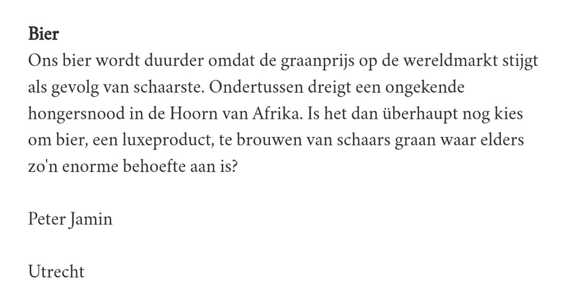 RaafRake's tweet image. Het lijkt erop dat de schaarste sommige mensen naar het zoeken van extreem onwenselijke oplossingen drijft. 😱 #Oekraïne #graan #bier