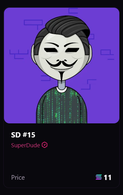 EZF_art's tweet photo. Maybe you like this SuperDude🥰

Please, Could you Support us 🙏

check here
https://t.co/rHSXAXaQPO https://t.co/A1tC6Y6Hvq