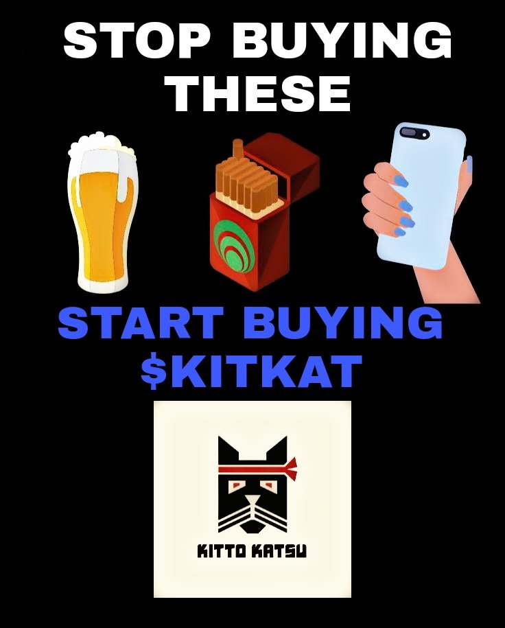 Awe3some_Me's tweet photo. @KittoKatsuToken #Giveaway 
My entry 😍 

 $KITKAT
#GiveawayAlert #BSCGems https://t.co/sy8p9HYPt6