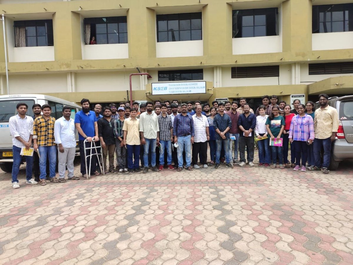 ieeepes_sb_nitc's tweet image. As part of IEEE PES DAY 2022, IEEE PES SBC NITC has organized Industrial Visit Trip to 220 KV Nallalam Substation and Kozhikode Diesel Power Plant(KDPP) for the M.Tech (1st Year) students of Industrial Power and Automation(IPA) and Power Systems(PS).
@IEEE