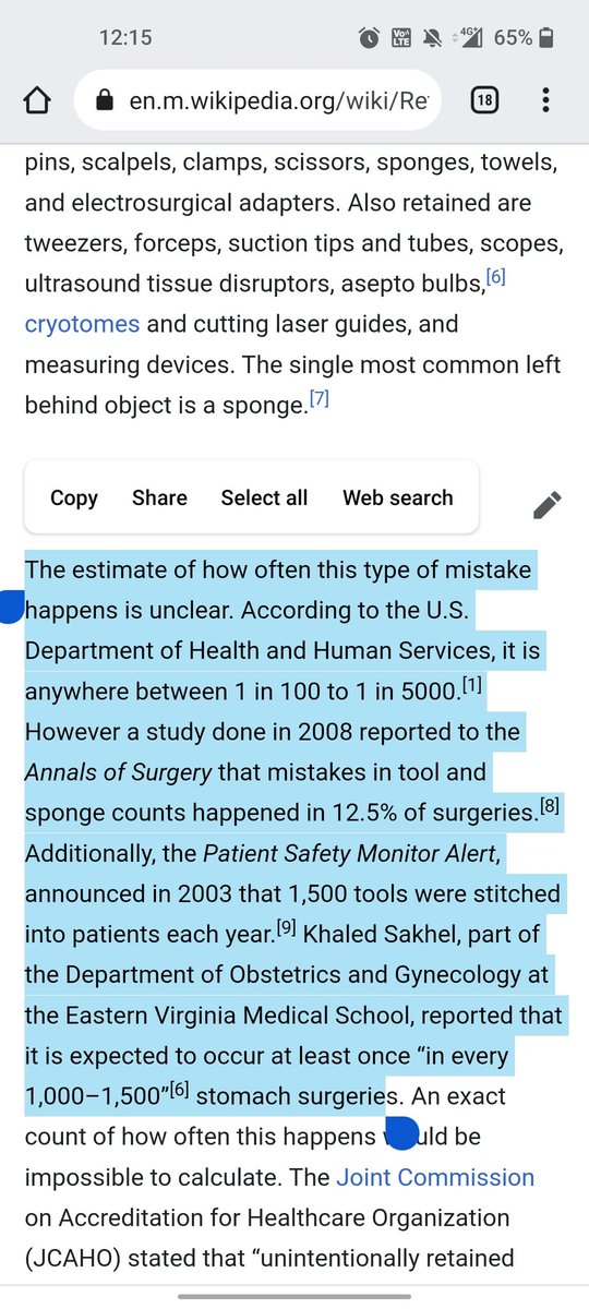 AnandableAnand's tweet image. In reference to yesterday&apos;s #anandable spaces

Below is the Wikipedia page for surgical errors.

Surgery involves best brains, best psychomotor coordination, best practices still mistakes do happen 

So don&apos;t beat yourself up for trading /investing mistakes

😅😅