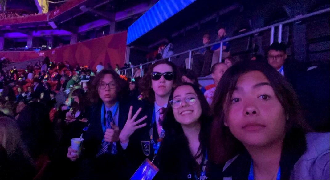 PerryDECA's tweet image. Day 1 of ICDC. DECA conquering Altanta, Georgia. #maximizeyourmomentum #maxmomentum