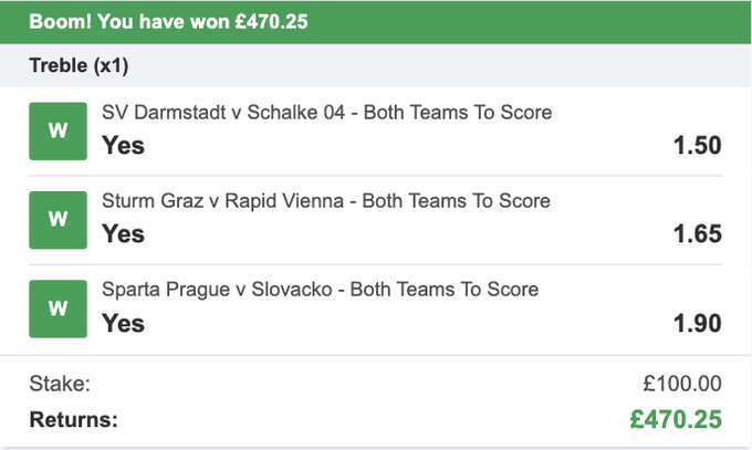 mbs1718's tweet photo. There is nobody better on here for Both Teams To Score bets than @JamesMurphyTips. Nobody. Another winner yesterday!

Can't wait to see his picks for today 😍 https://t.co/jqgPvB2vvH