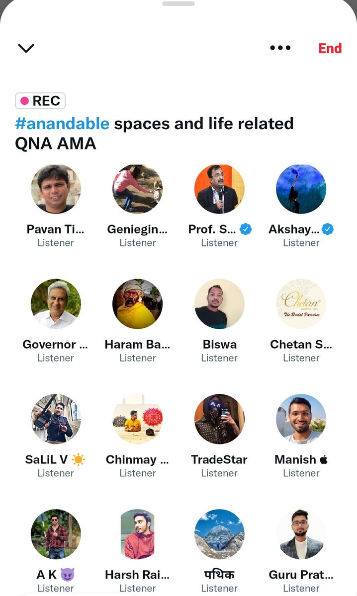 AnandableAnand's tweet image. My yesterday&apos;s #anandable spaces was briefly attended by Governor Swaraj

I am a huge fan since my childhood days. He was the youngest governor in India

So that was a high point of my spaces ever

😅😅