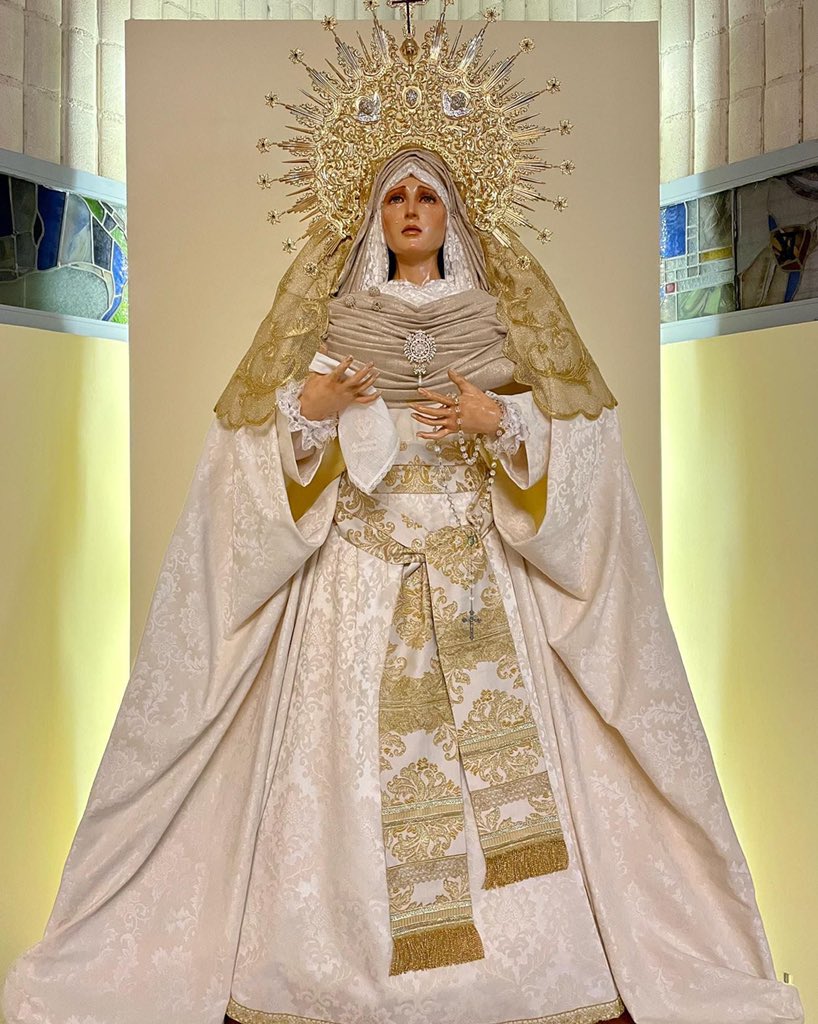 HdadMacarenaVal's tweet photo. 🟢PASCUA 2022 | Reina del Cielo, alégrate; aleluya.

Porque el que mereciste llevar en tu seno; aleluya. 

Resucitó según dijo; aleluya. https://t.co/44A5FDPjOV