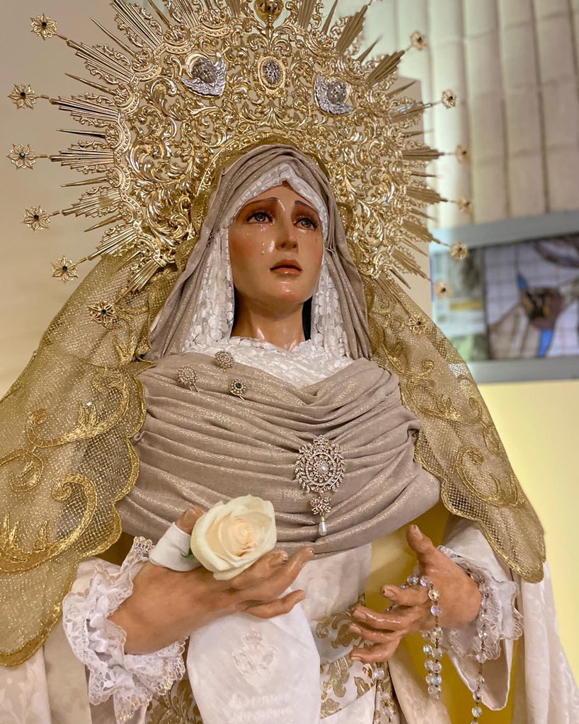HdadMacarenaVal's tweet photo. 🟢PASCUA 2022 | Reina del Cielo, alégrate; aleluya.

Porque el que mereciste llevar en tu seno; aleluya. 

Resucitó según dijo; aleluya. https://t.co/44A5FDPjOV