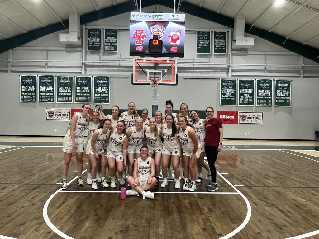 bcwbbmanagers's tweet photo. Good luck to 4 of our own competing in the club basketball national championship game today! Special shoutout CeeCee Van Pelt for dropping 25 yesterday. Bring it home girls!! https://t.co/B7ZPtUa8vI