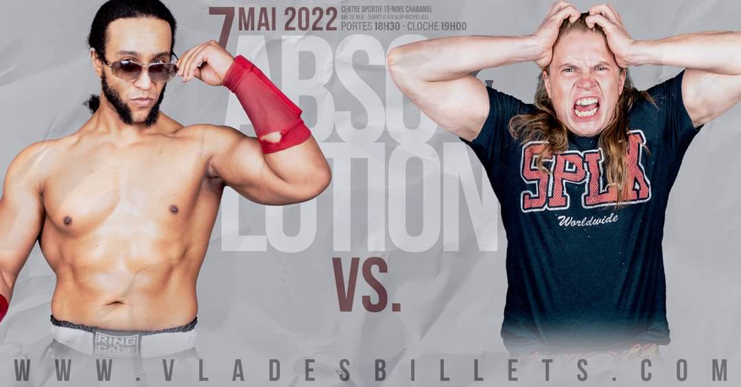 FmLutte's tweet image. In 2 weeks/dans 2 semaines  #FMLAbsolution in a match that could possibly steal the show/dans un combat qui pourrait voler la vedette @JeremyProphet vs @kobedurst May 7th

Tix on sale/Billets en vente :
eventbrite.ca/e/billets-fmlu…