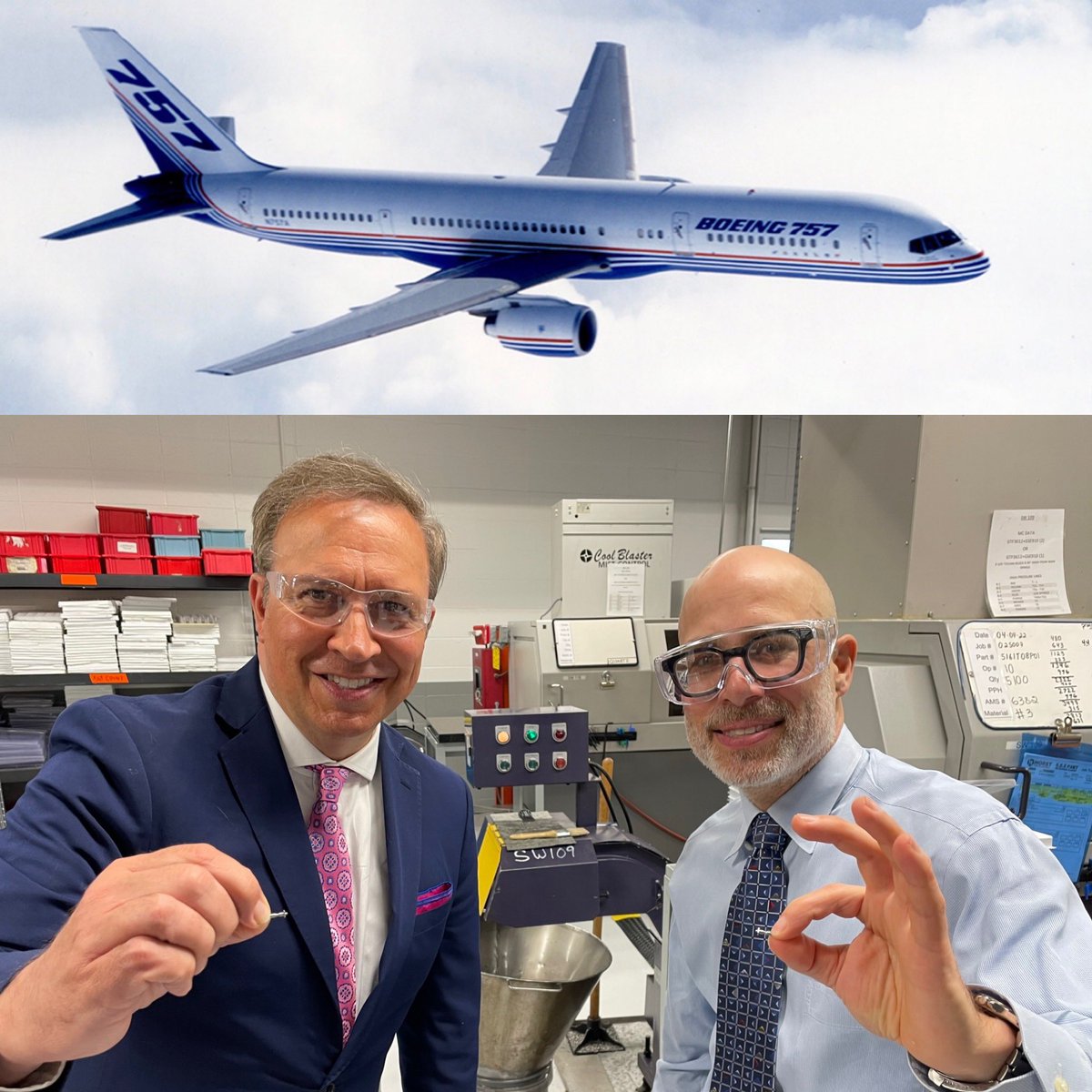 Inside the Connecticut  company that makes tiny parts that keep giant places in the sky. This morning at 10 on This Week in Connecticut on <a href="/WTNH/">WTNH News 8</a> meet <a href="/_livingston/">Scott M. Livingston</a> <a href="/horsteng/">Horst Engineering</a> that was founded by the son of Holocaust victims <a href="/MetroHartford/">MetroHartford Alliance</a> <a href="/CBIANews/">CBIA</a> <a href="/JewishHartford/">JFederation/HTFD</a>