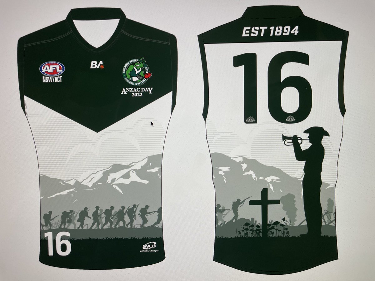 Michael McCormack (@m_mccormackmp) on Twitter photo Touching tributes paid to the service and sacrifice of those who went to war by some of #Riverina’s football clubs at the weekend. <a href="/MCUE_Goannas/">MCUE Goannas</a> & <a href="/CoolamonRovers/">Coolamon Rovers</a> wore commemorative #ANZAC jumpers.
#LestWeForget Touching tributes paid to the service and sacrifice of those who went to war by some of #Riverina’s football clubs at the weekend. <a href="/MCUE_Goannas/">MCUE Goannas</a> & <a href="/CoolamonRovers/">Coolamon Rovers</a> wore commemorative #ANZAC jumpers.
#LestWeForget
