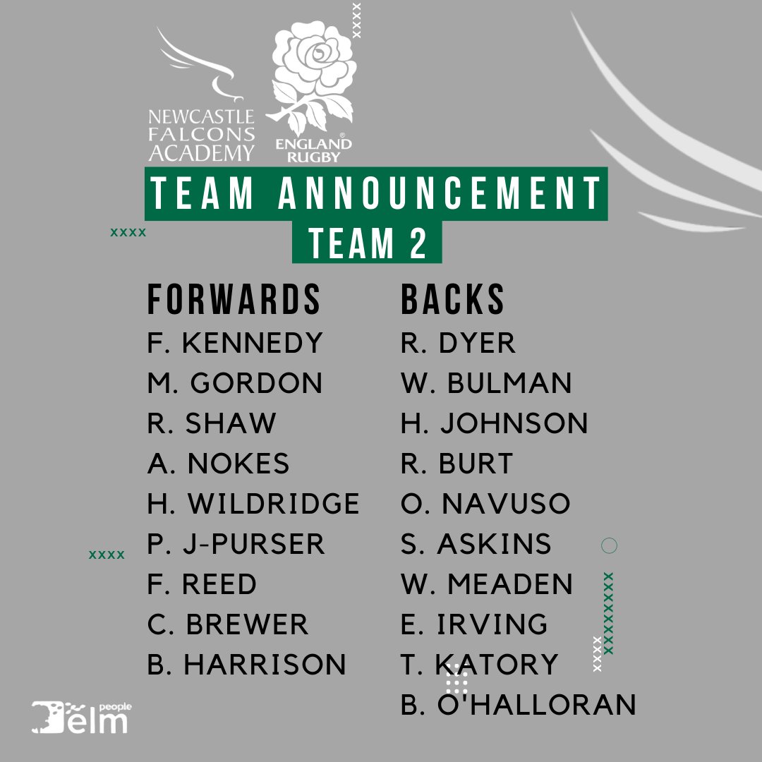 Academy_Falcons's tweet image. Squad Announcement 

🦅Here is our two Under-16s teams for todays friendly festival. Best of luck to both sets of teams playing. 

#futurefalcons