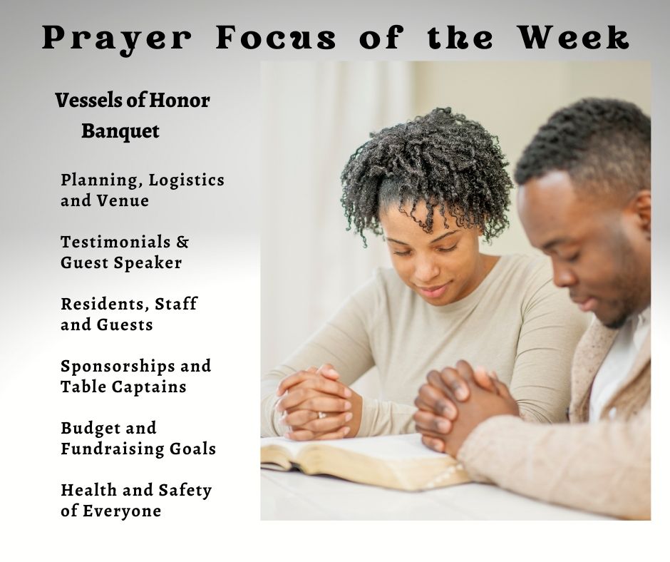 Our banquet is coming up this week and we covet and greatly appreciate your prayers!

#Prayer #Banquet #RescueMission #HelpingChangeLives #WinstonSalem