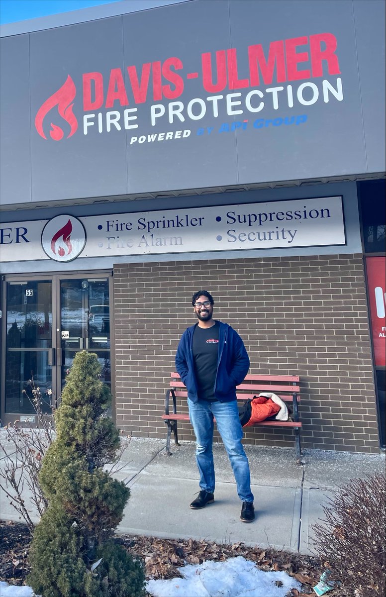 SenecaFire72's tweet photo. #AlumniAPRIL #USA #opportunities
Name: Aadesh
Program: FPT
Graduation: 2021
Career: Sprinkler Designer for @DavisUlmer 

@SenecaCollege graduates save countless lives with their work each day.
https://t.co/zi5GkVS29w
#SenecaAlumni #SenecaFire50th #Since72 https://t.co/oozWzax2Hj