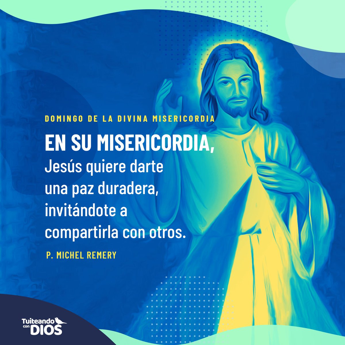 TwGOD_es's tweet photo. 💙❤👑 Domingo de la Divina Misericordia
Reflexión por @FrMichelRemery #TcDIOS https://t.co/XLDfVdGAX1