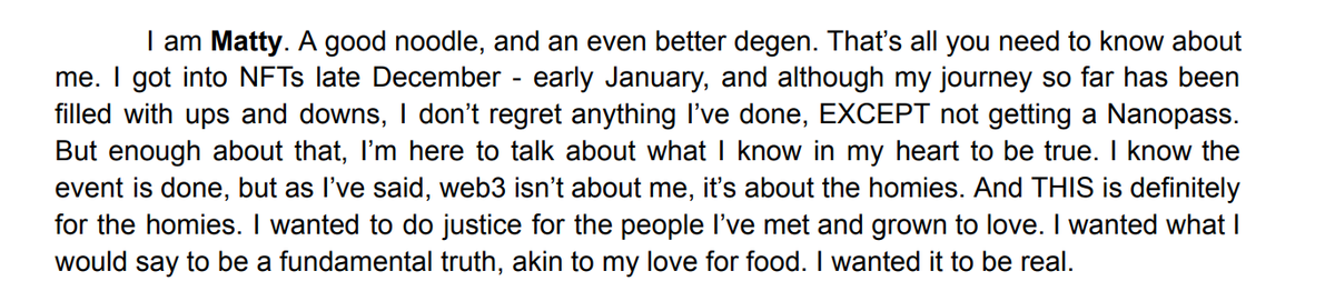 0x Matty | AFK tweet media