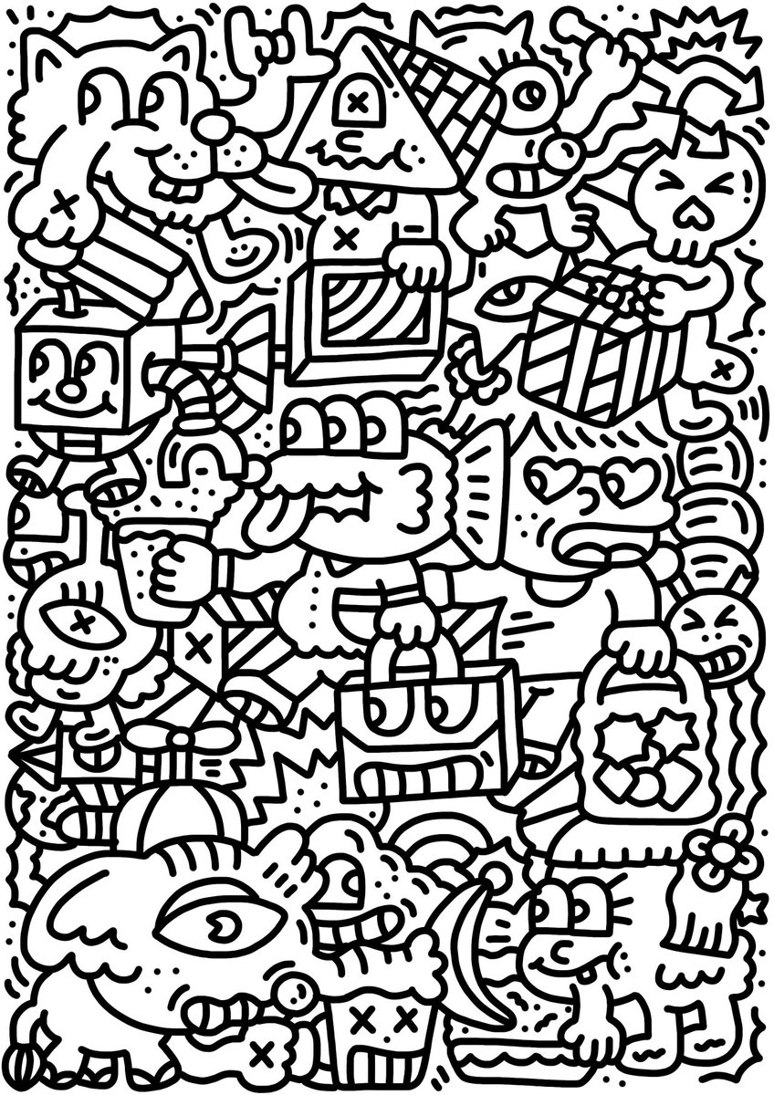 The Black Doodle Finger Drawing (Black,Red,Blue,Yellow)
My Doodle Artwork Were Sketched By My Finger Every Single Pieces. Available on Polygon! Price from ETH (MATIC) 0.015 WETH

opensea.io/collection/doo…

#Doodle #NFTcollector #NFTCommunity #Polygon