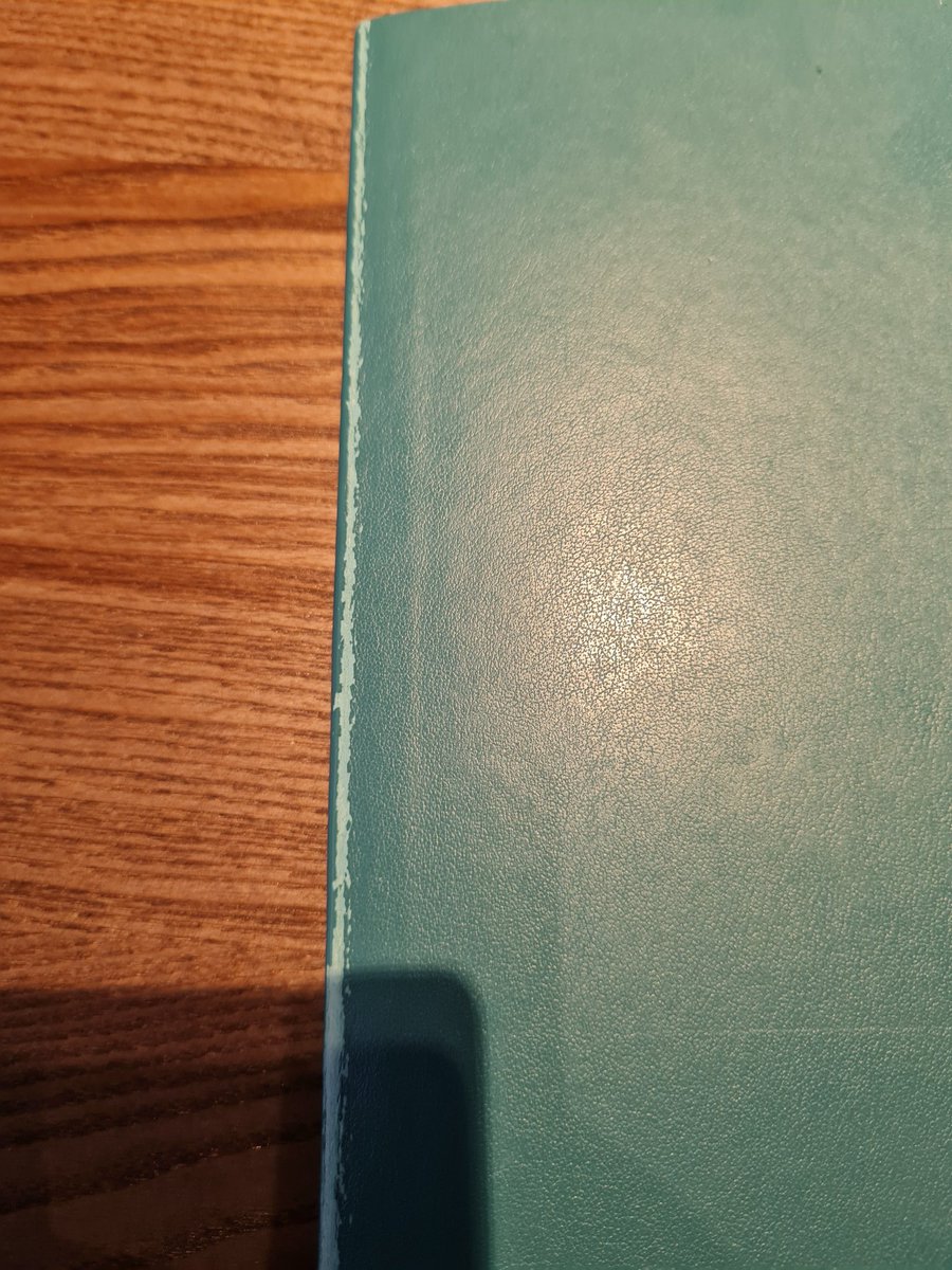 nudul1's tweet photo. @moleskine the back has started peeling as well now, please can you respond to my dm? The quality of this notebook is terrible, I have the receipt to show I only purchased it on 19/4 so not even had it a week.#moleskine  #dotgrid #dotgridnotebook  #badquality #poorcustomerservice https://t.co/d2TuMDbs9t