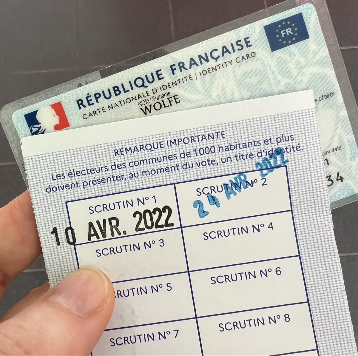 Shannon_Wolfe's tweet photo. a voté. Vive la France. 🇫🇷 https://t.co/qr7k7G1brP