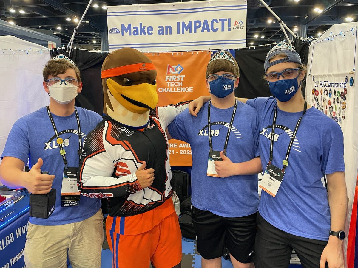 We had an amazing time at #FIRSTChamp!!! Making new friends from all over the world! Thank you to all of the people that made this opportunity possible!Congratulations to all teams for everything you achieved! <a href="/FIRSTweets/">FIRST</a> <a href="/FTCTeams/">FIRST Tech Challenge</a> @FTC_Indiana @FIRSTINRobotics