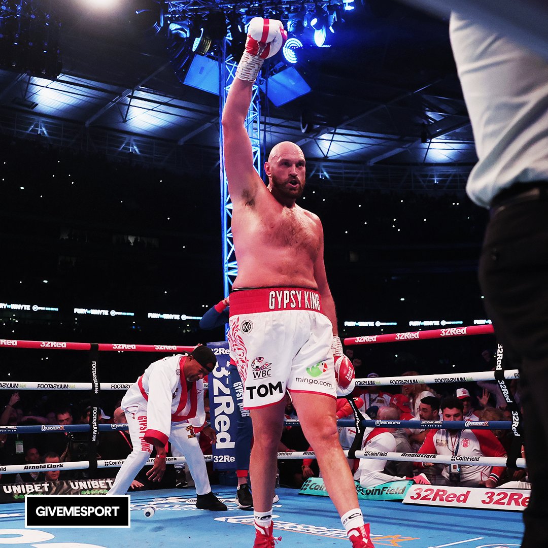GiveMeSport's tweet image. The greatest British boxer to ever step into a ring. 🥊👑

Never stop fighting @Tyson_Fury 🙏

#FuryWhyte