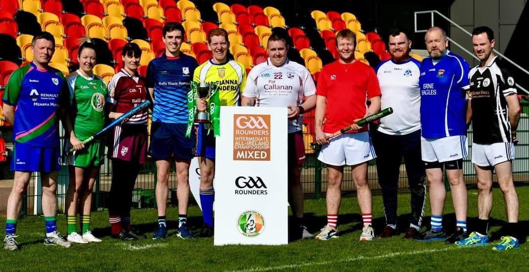 KevinsHurling's tweet photo. Our #GAARounders2022 Championship commences on 8th May with a trip to Emo in Laois where we play Cork in the Intermediate Mixed and Emo in the Junior Ladies #GAABelong #GAARounders. https://t.co/9QXyPMRe7n