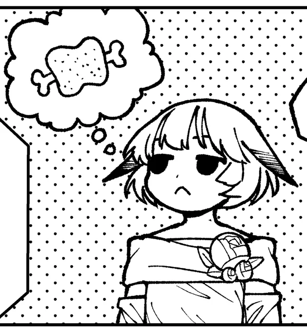 印堂は言語で思考してないタイプで、いつもこんな感じ 