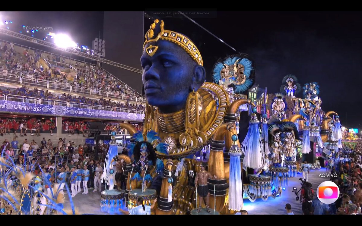 A Vila Isabel está um primor. #CarnavalRJ