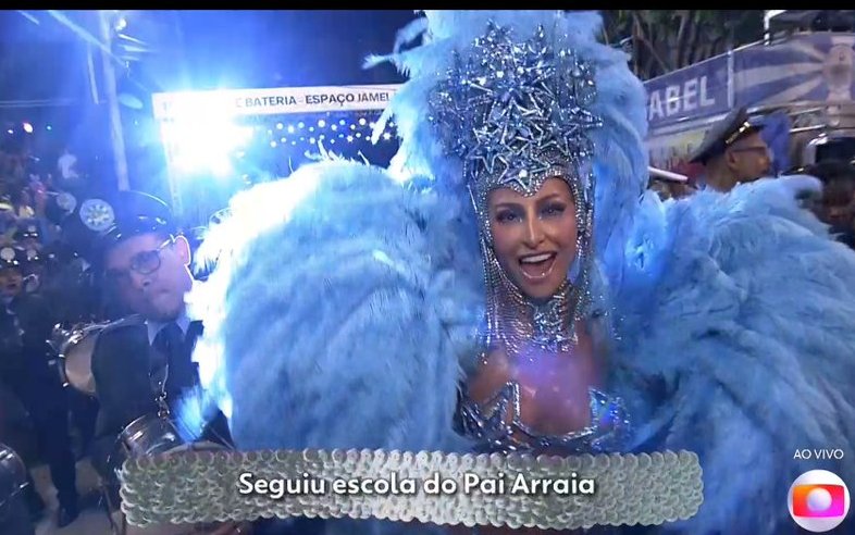 ZAMENZA's tweet photo. Sabrina plena na Gaviões da Fiel, em SP, e plena na Vila Isabel, no RJ, em um intervalo de menos de três horas. Fez história. #Carnaval2022 https://t.co/LWurpmlGLx