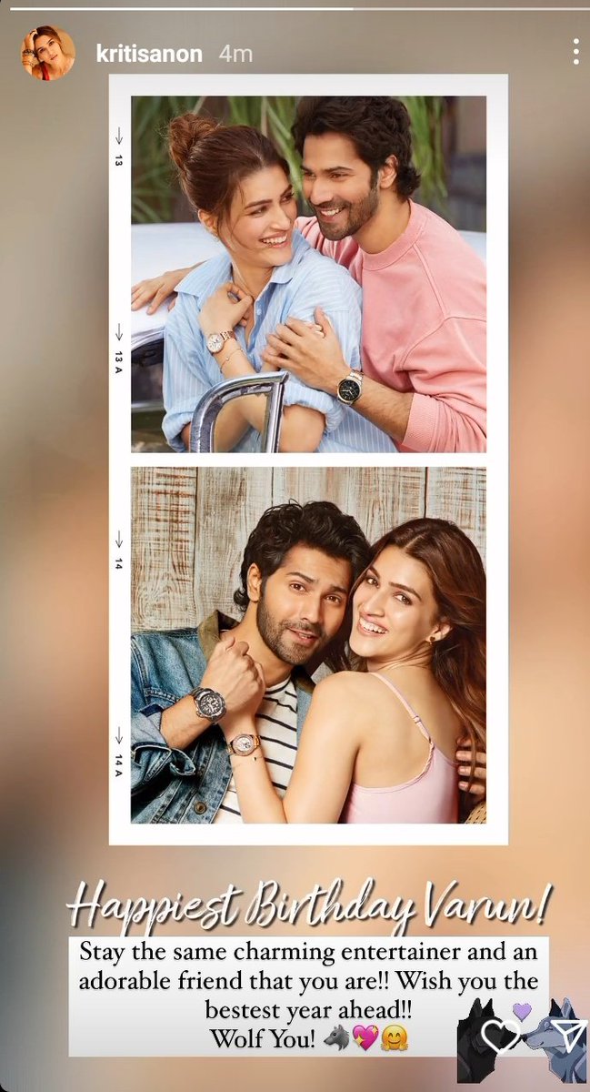 variticomfort's tweet photo. the most awaited wish is here this is so cute and that WOLF YOU❤😭
#HappyBirthdayVarunDhawan https://t.co/mA4cfuSbwq