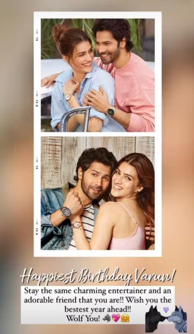 variticomfort's tweet photo. the most awaited wish is here this is so cute and that WOLF YOU❤😭
#HappyBirthdayVarunDhawan https://t.co/mA4cfuSbwq