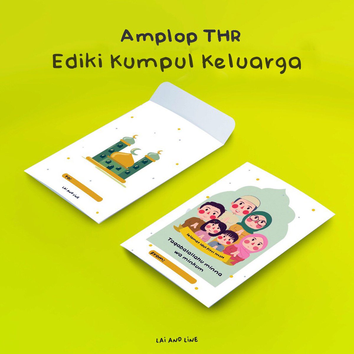 adayoflay's tweet photo. Lebaran sebentar lagiii! Nggak lengkap dong kalau thr nya nga pake amplop gemoy. Nih aku bikin 2 design amplop yg bisa kamu pilih 💕 https://t.co/urZTsXTpw4