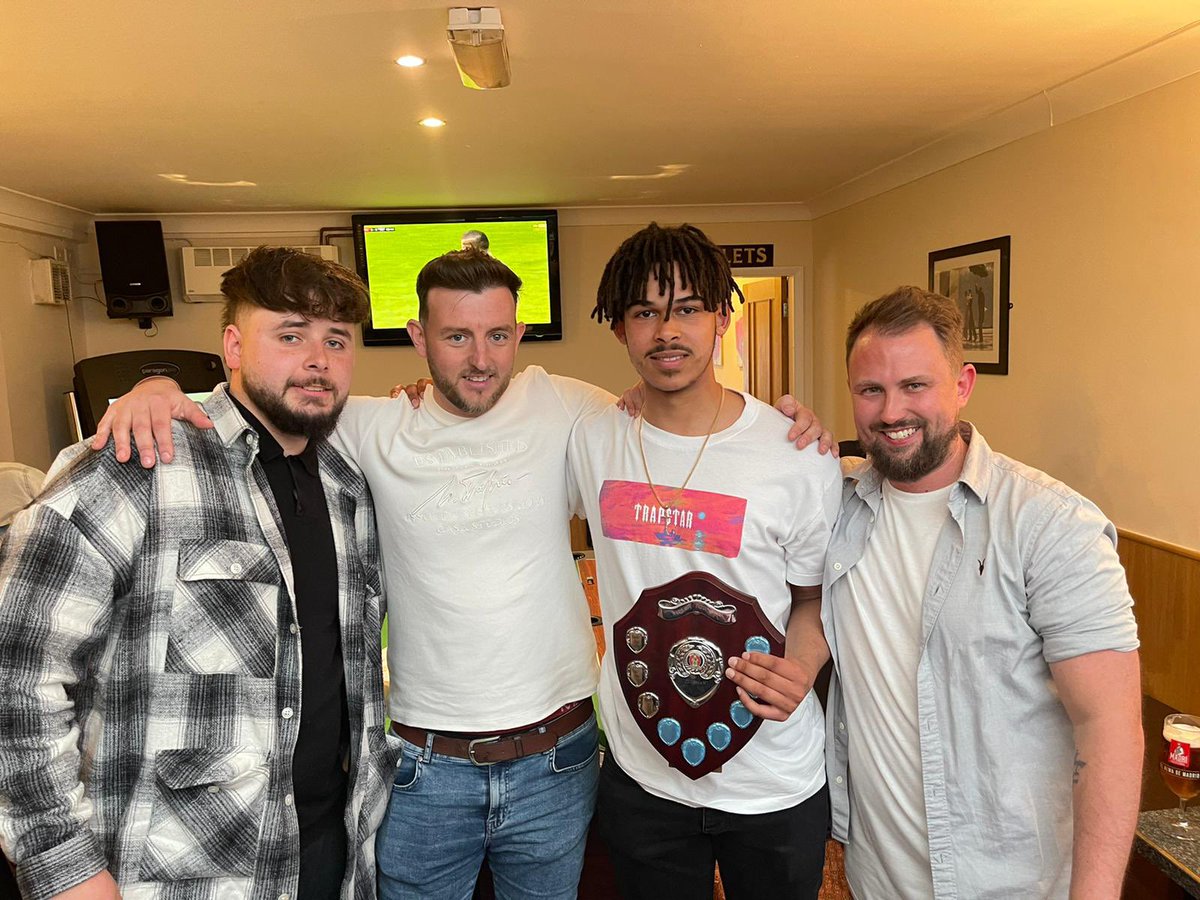 And now we have TOP GOAL SCORER. Lewis Goddard in his debut season has notched his way to this one. Making the step up from our reserves to first team at 19yrs okd he’s made a big impression with more to come next year. Well done fella 👏🏻⚽️