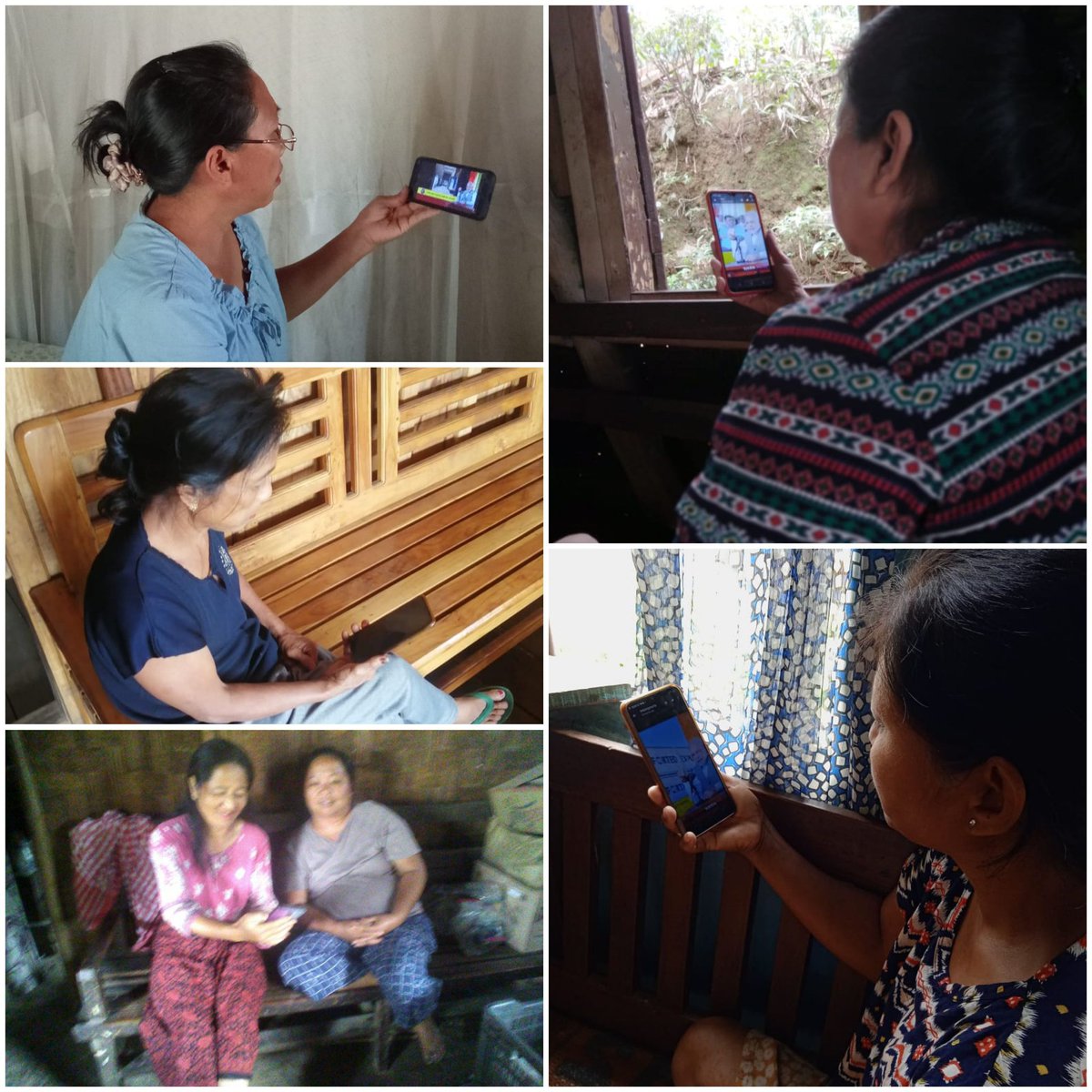 MahilaMNagaland's tweet photo. #MannKiBaat BJMM Nagaland of different districts &amp;mandals watching the Mann ki baat program of PM Modiji on 24rd April 2022 @narendramodi @JPNadda @blsanthosh @VanathiBJP @phangnon @AlongImna @SujataPadhyBJP @NalinSKohli @abhaygiribjp @BJPMahilaMorcha @BJP4Nagaland https://t.co/oUG8UxDQ3g