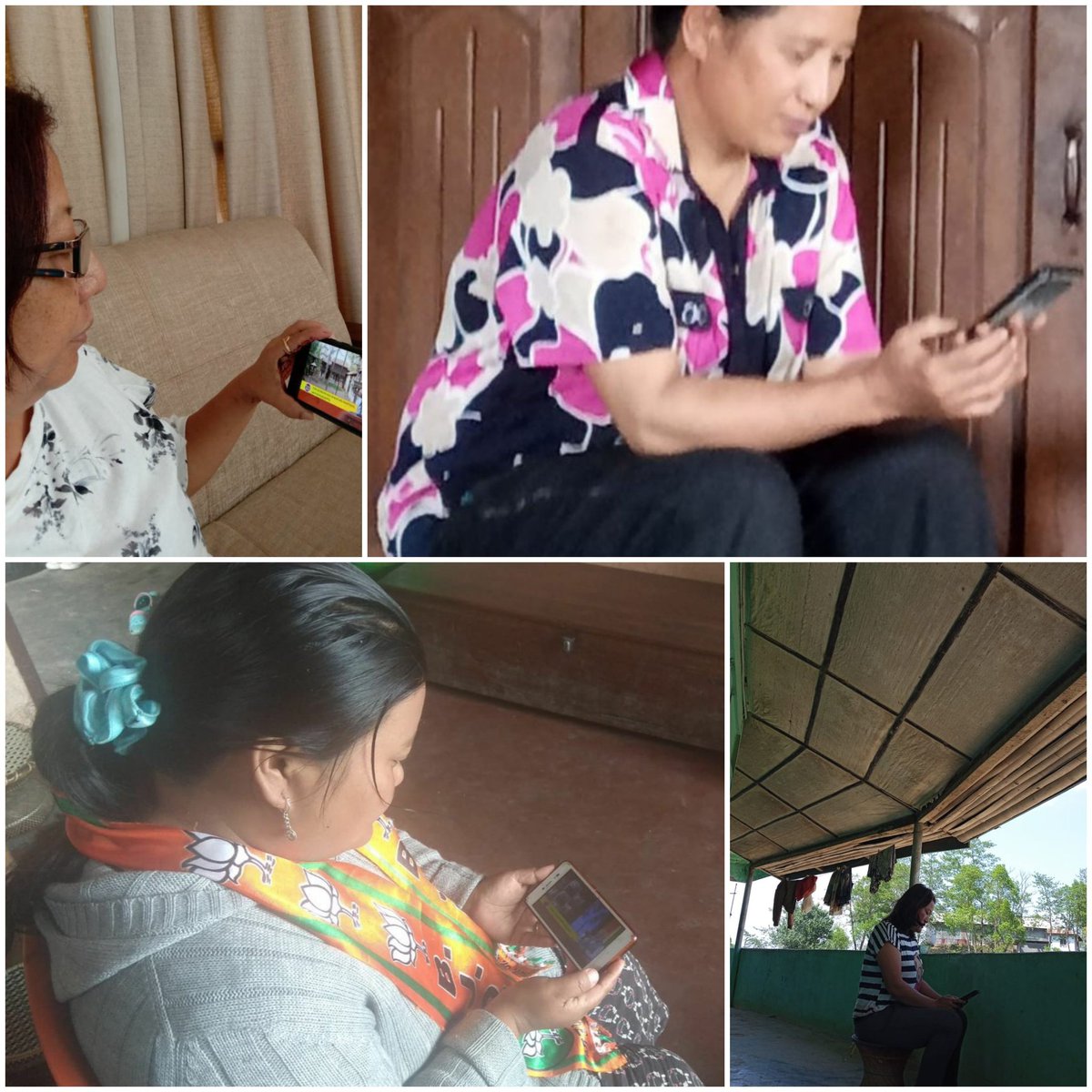MahilaMNagaland's tweet photo. #MannKiBaat BJMM Nagaland of different districts &amp;mandals watching the Mann ki baat program of PM Modiji on 24rd April 2022 @narendramodi @JPNadda @blsanthosh @VanathiBJP @phangnon @AlongImna @SujataPadhyBJP @NalinSKohli @abhaygiribjp @BJPMahilaMorcha @BJP4Nagaland https://t.co/oUG8UxDQ3g