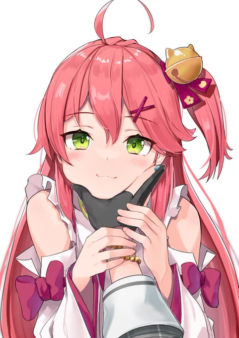 6日目。さくらみこ様。
#miko_Art  #100日チャレンジ 