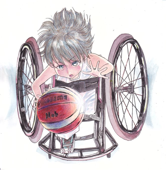 車椅子バスケのtwitterイラスト検索結果