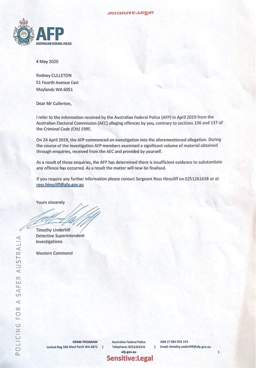 Rod Culleton - Former Senator tweet media