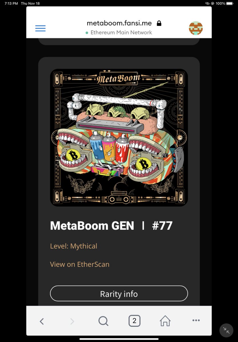 MintBuddha's tweet photo. @NFTAstroBeats @LoafCollector @metaboom_nft load up your favorite music NFT’s and help the artists earn! Also customize your boombox ! https://t.co/qpHxT1EeaJ