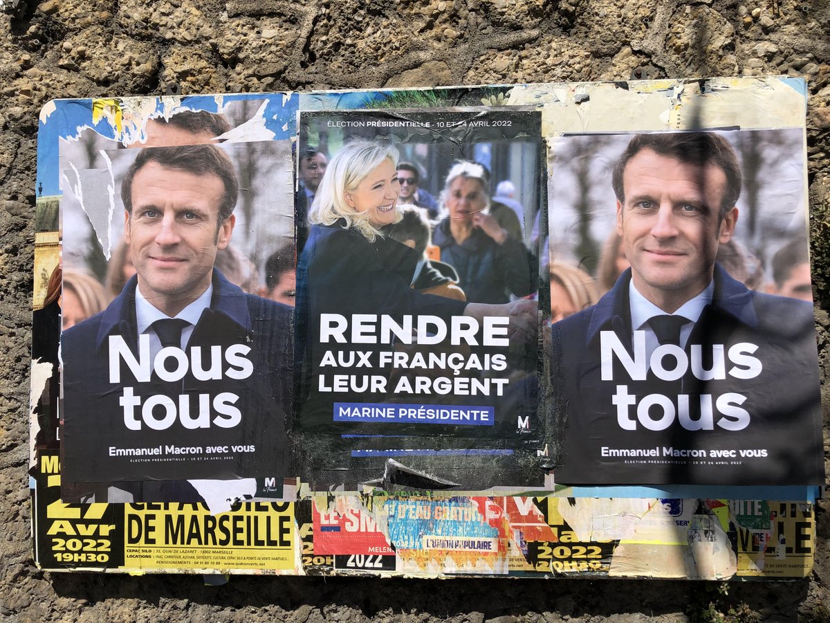 A big day today as the French elect their next president. Whatever you think of Emmanuel Macron, this is a vote about whether the democratic centre can hold against the force of nationalism and populism, embodied by Marine Le Pen