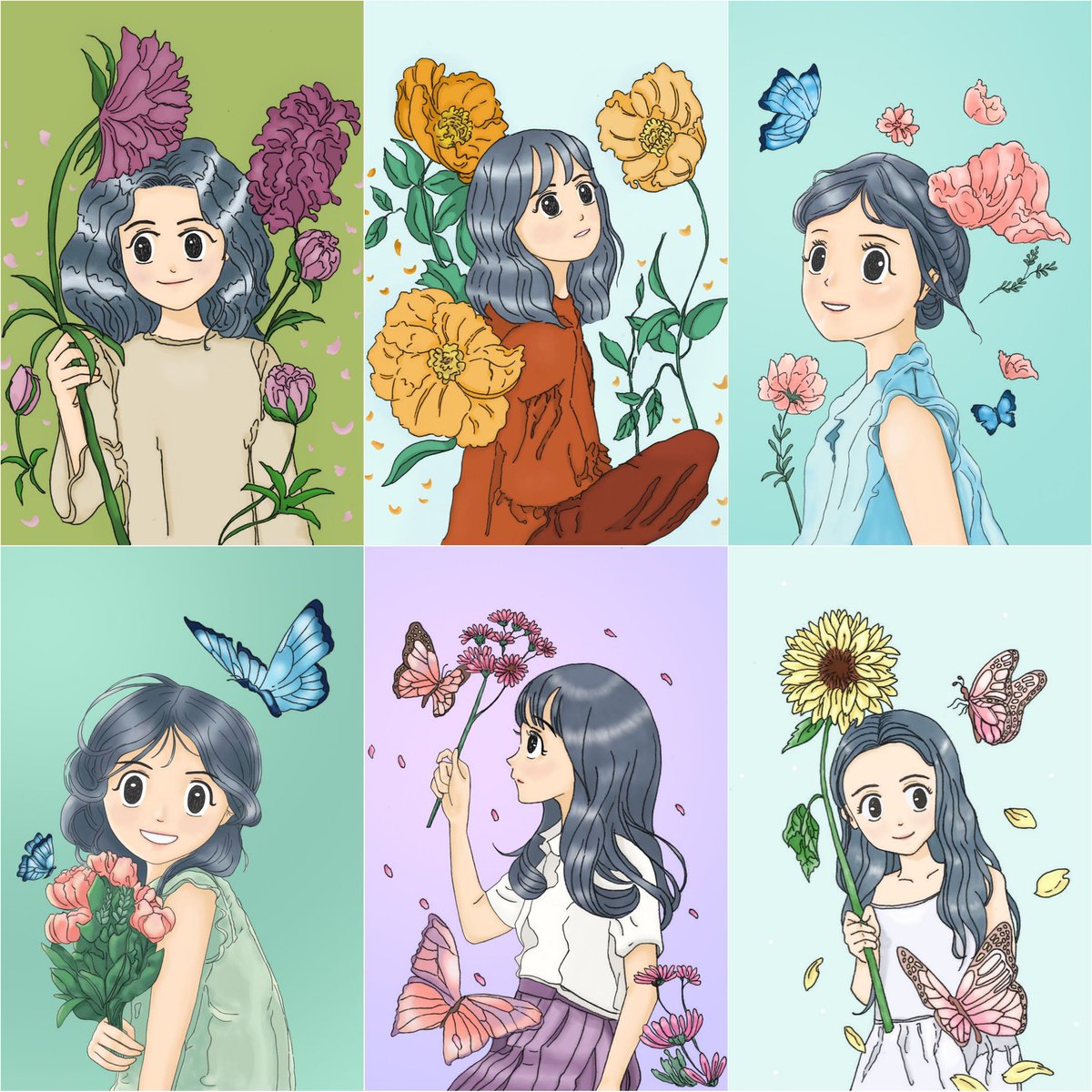 🌸 😊 flower petals🌸💐
👉 Next drop : April 29 
Next 4 girls are coming 🥰

The story of flowers Collection

0.025 $ETH
❀ opensea.io/collection/the…

#NFTCommunity #nftart #WomenInNFTs #OpenSeaNFT