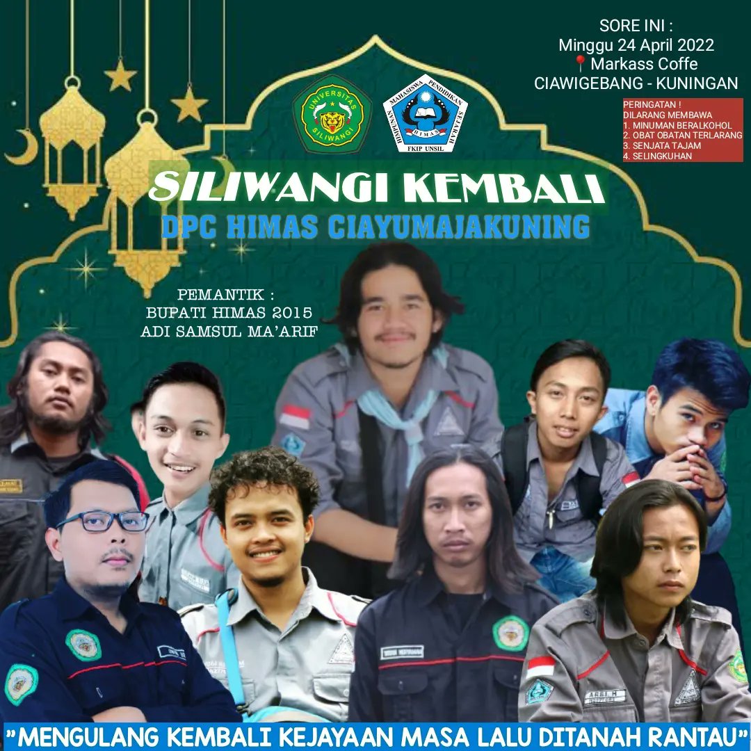 Yayan_official's tweet photo. "Debat Kusir Lintas Generasi" Alumni Sejarah UNSIL https://t.co/JI7GWs19Pk