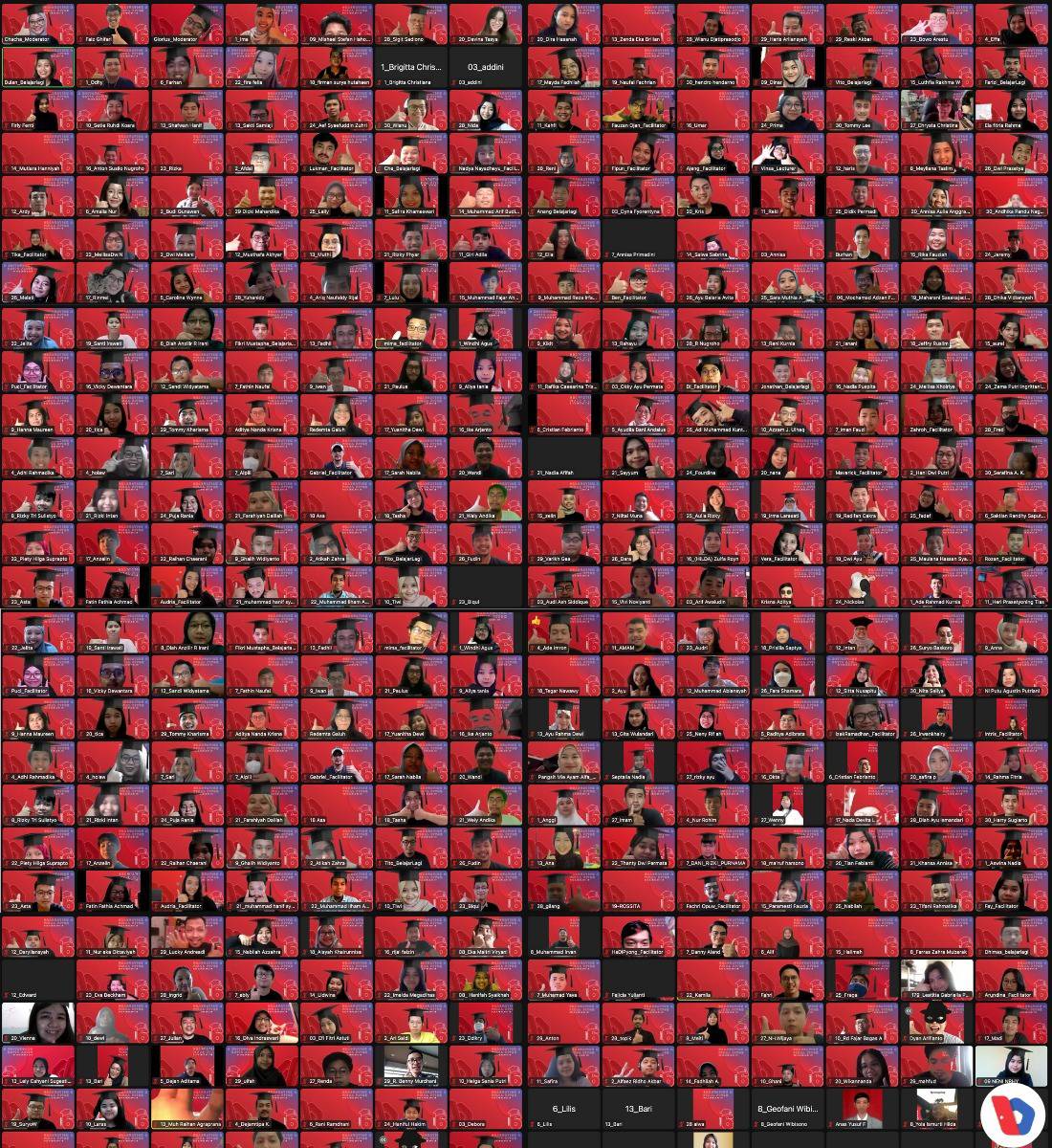 belajarlagiHQ's tweet photo. COHORT-6 RESMI SELESAI 🔥

Bang Jupri Nyanyi Berirama
Neng Dara Bikin Apem
Berminggu-minggu sungguh lama
Happy Graduation Cohort Enam 🎉

Sampai jumpa di alumni/expert sharing session 🙌

Share juga dong foto graduation kalian! 🤍 https://t.co/y32p3wPHdb