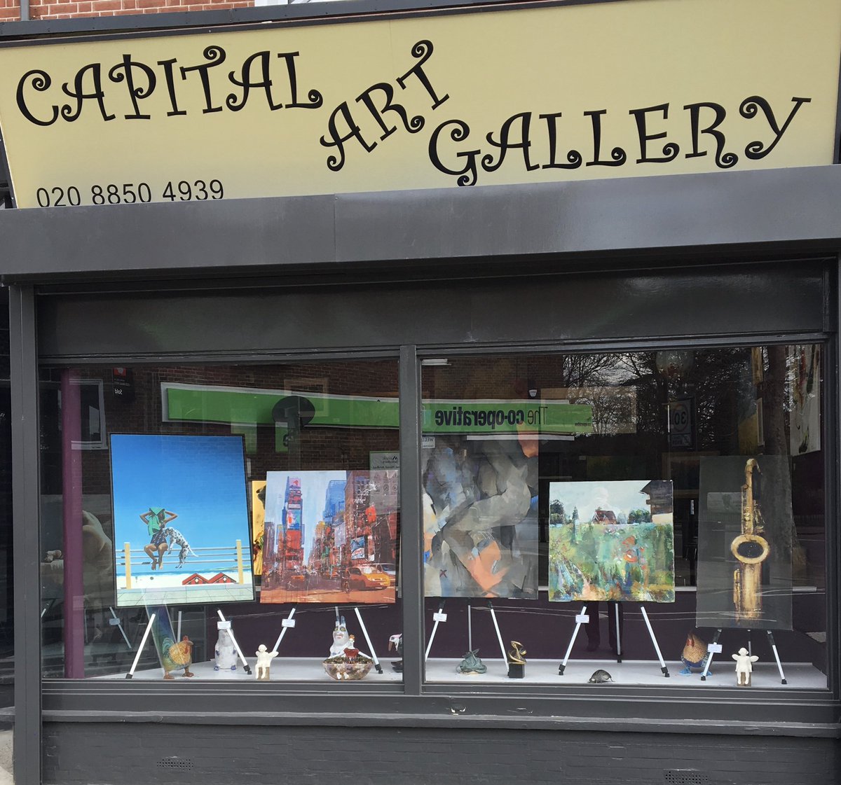 capitalgallery's tweet photo. CAPITAL ART GALLERY is open today. Sunday 24th April. So much Artwork available to purchase.
13 Well Hall Parade 
London Se96sp.
https://t.co/M4Y2ZyIWU2 https://t.co/JLJaK4R22o