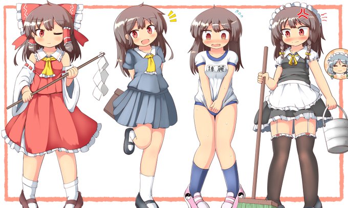 霊夢ちゃんにいろんな服を着てもらいたい委員会 