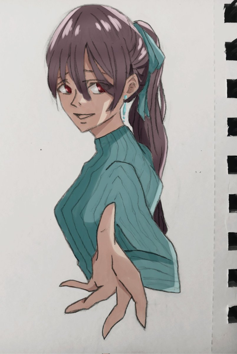 Carmel001's tweet photo. Coloured~
#ArtistOnTwitter #sketch #AnimeStyle https://t.co/FjGDqtYPna