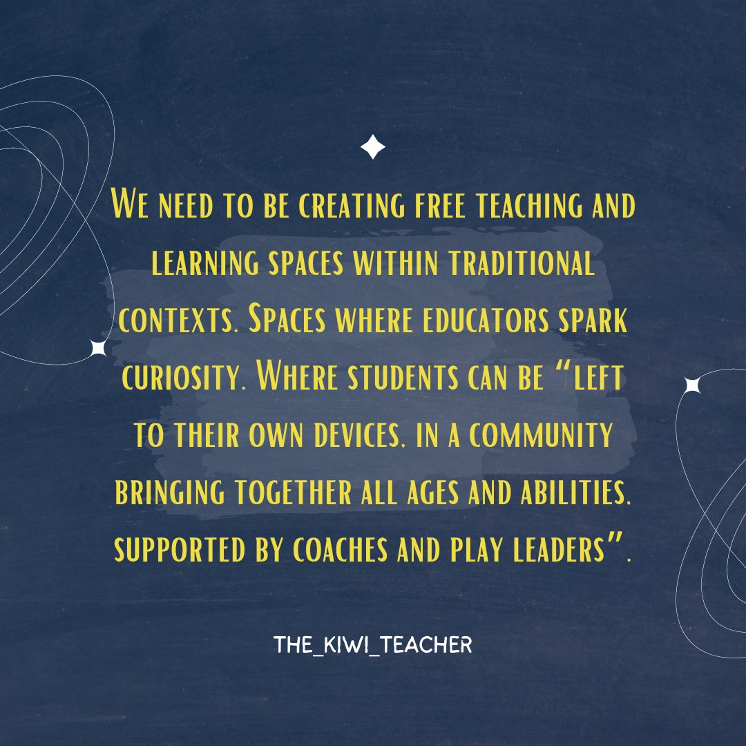 a_kiwi_teacher's tweet photo. What are peoples thoughts on #unschooling and teaching across levels. #edudation https://t.co/T6R59YWfo6