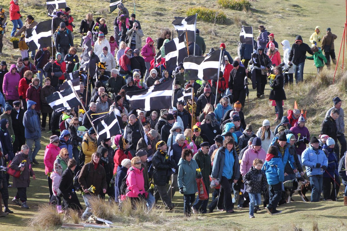CllrDickCole's tweet photo. Today marks the 8th anniversary of the recognition of the Cornish as a national minority. It is right that we praise everyone who has been working hard to boost the rights of Cornish people &amp; to promote all aspects of Cornish identity and the Cornish language since 2014. https://t.co/5E260UG3dJ