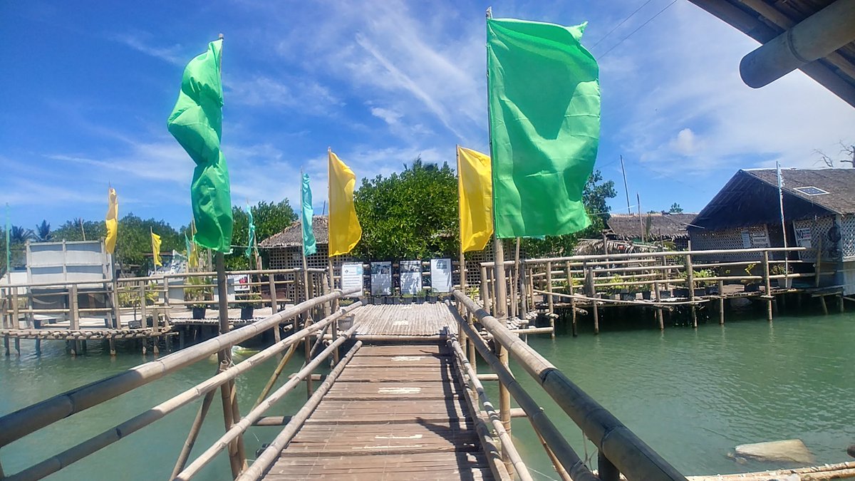 Ilo2MetroTimes's tweet photo. #LOOK: Palina River Greenbelt Eco-Park is an estuarine destination in Roxas City, Capiz where visitors can enjoy sumptuous seafood dishes on a bamboo raft while being cruised on a still water. #IMTNEWS #CaptureCapiz
๐ท IMT NEWS https://t.co/s9QzWJDXSE